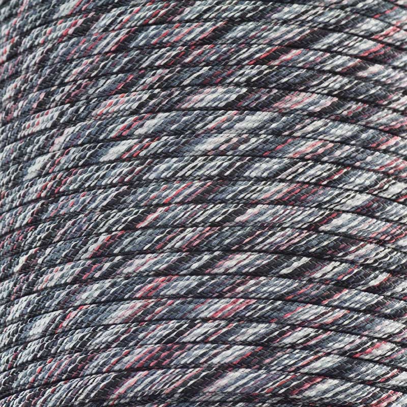 Nylon rope / gray melange / 3mm 1m PWE404
