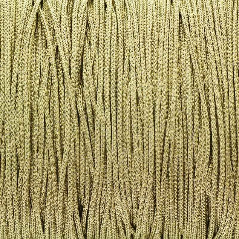 String / braid / nylon / 1mm / gold / 3m PWE102
