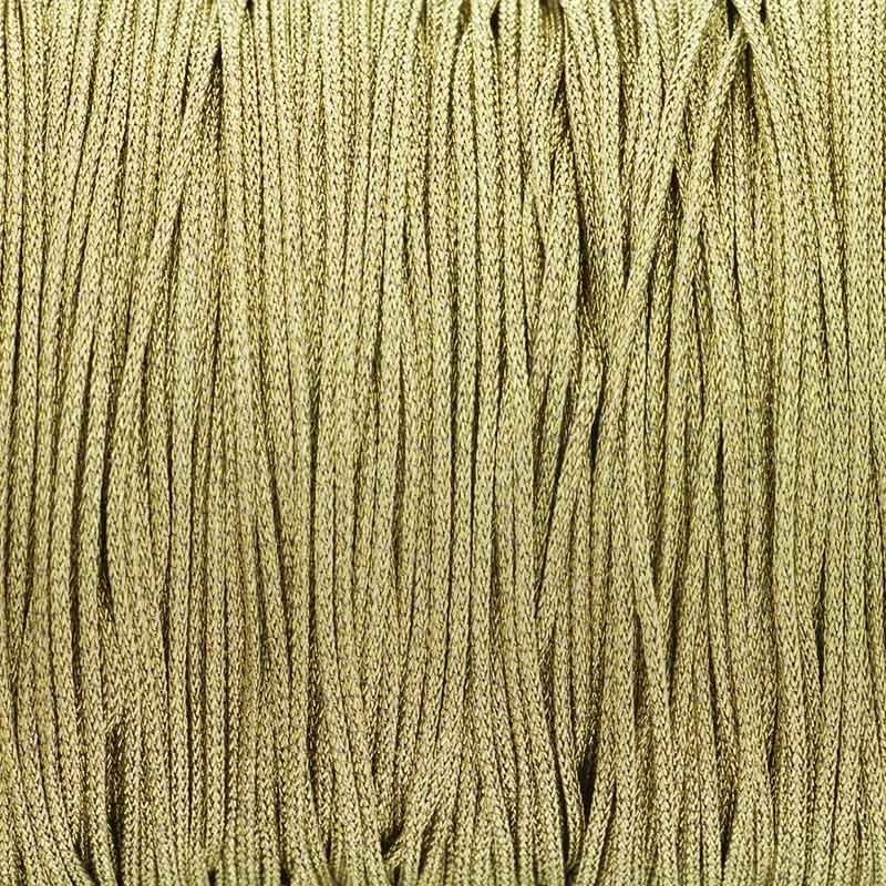 String / braid / nylon / 1mm / gold / 3m PWE102