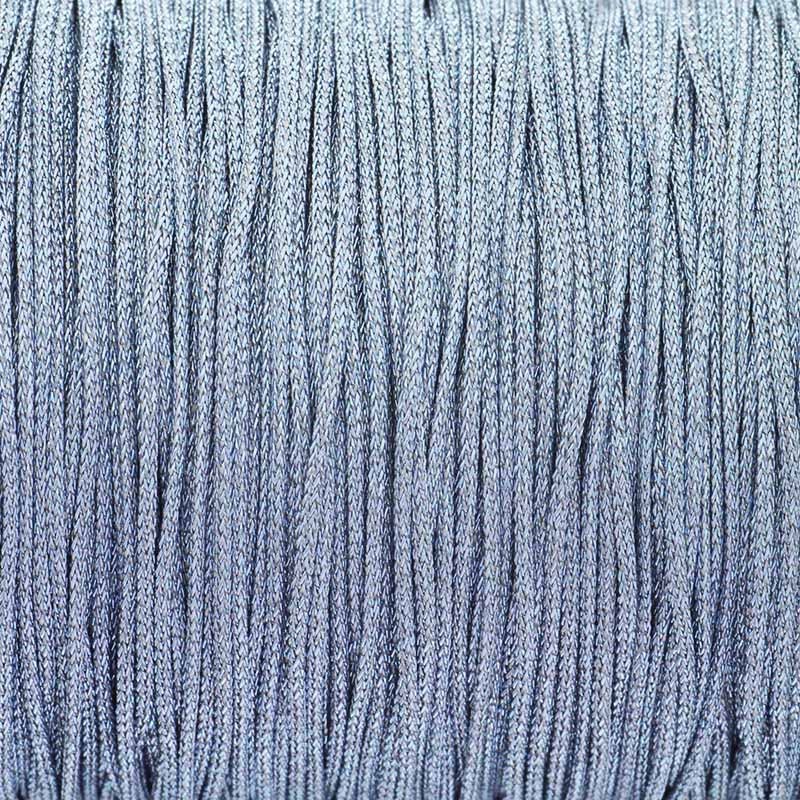 String / braid / nylon / 1mm / cool blue metallic / 3m PWE106