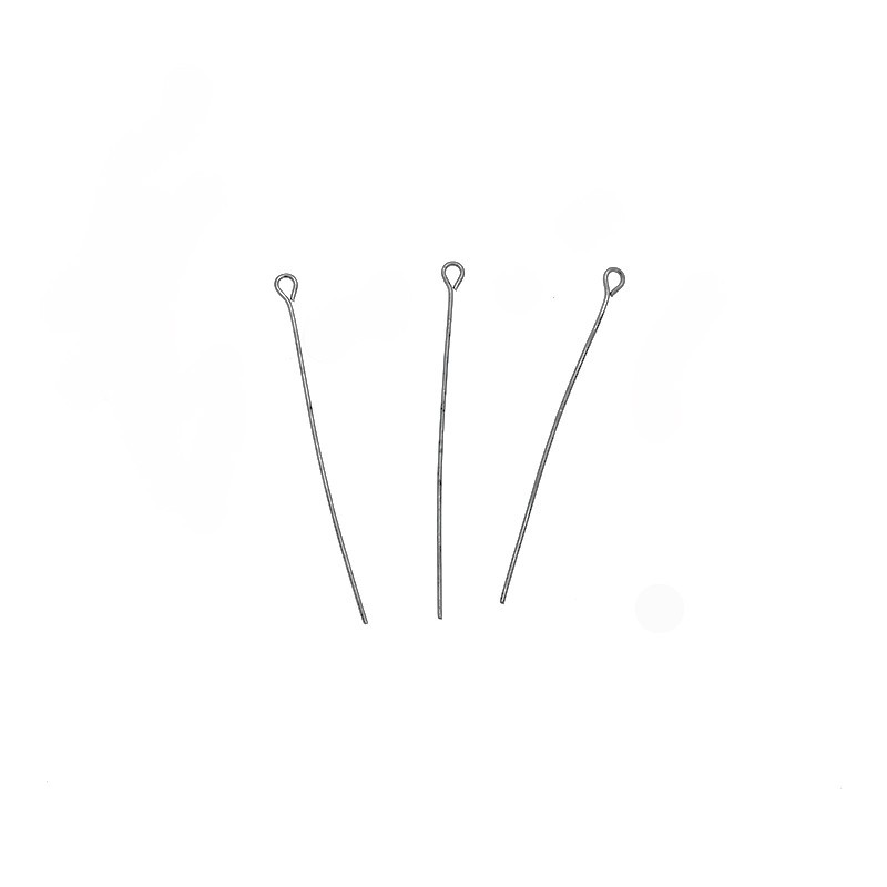 Jewelry hooks 50mm / anthracite / 50pcs SZP50ANH