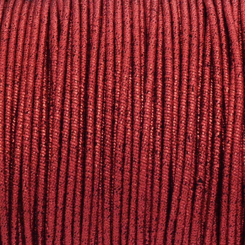 Metallic braided wire / red metallic / 1.5mm 1m DRPPL1510