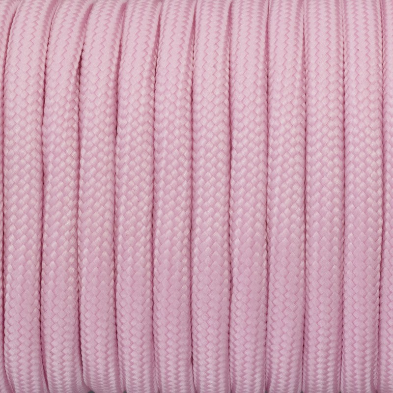 Nylon rope / paracord / light pink 4mm 1m PWPR053