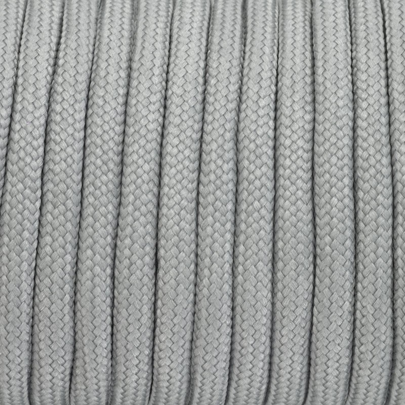 Nylon rope / paracord / gray / 4mm 1m PWPR064