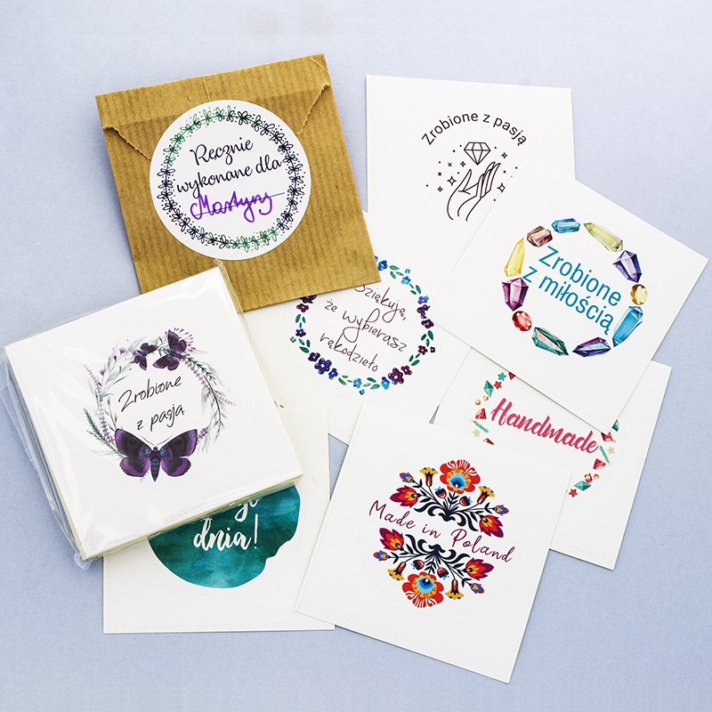 Stickers for handicrafts / 5cm / 50pcs / NN01