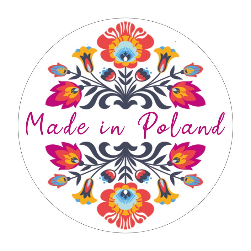 Naklejki/ Made in Poland/ 5cm/ 50szt/ NN10