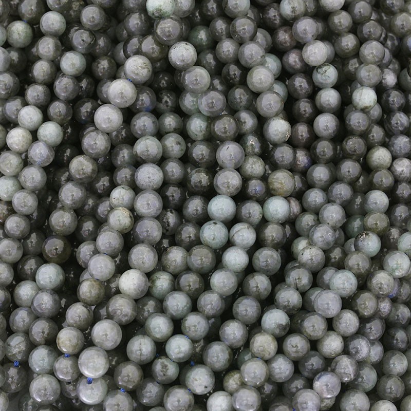 Labradorite / 6mm balls / rope 68pcs / KALBKU06