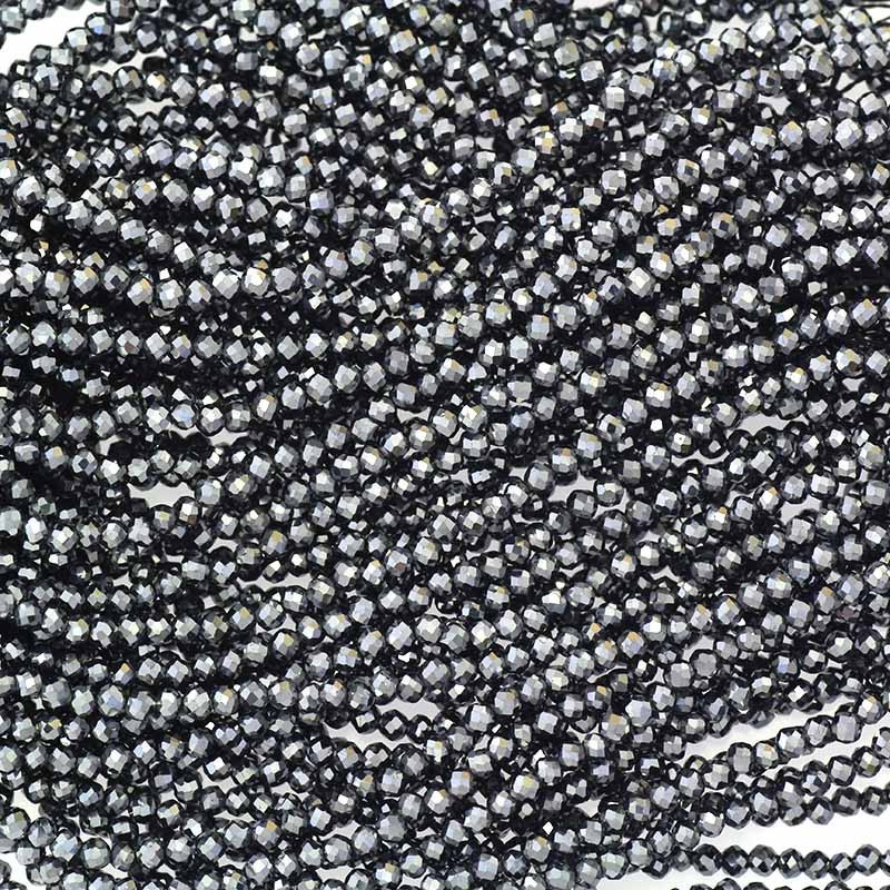 Terahertz / faceted beads 2mm / rope KATEKU02