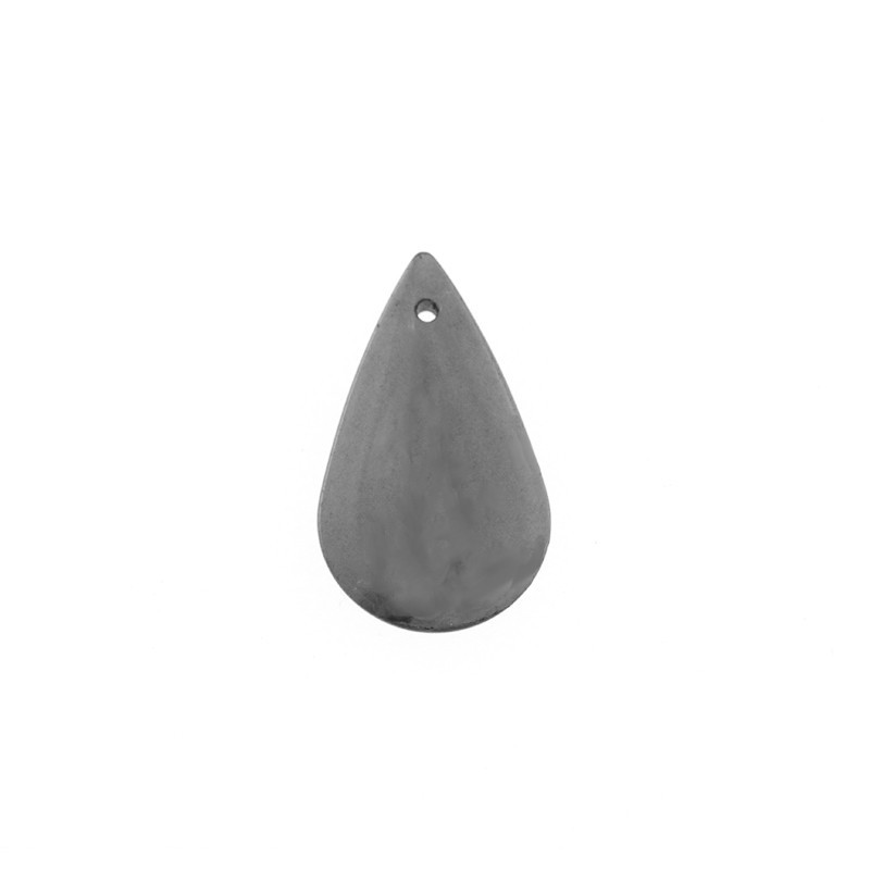 Hematite pendant / teardrops II QUALITY / 30x18mm / 1 piece KAHE99