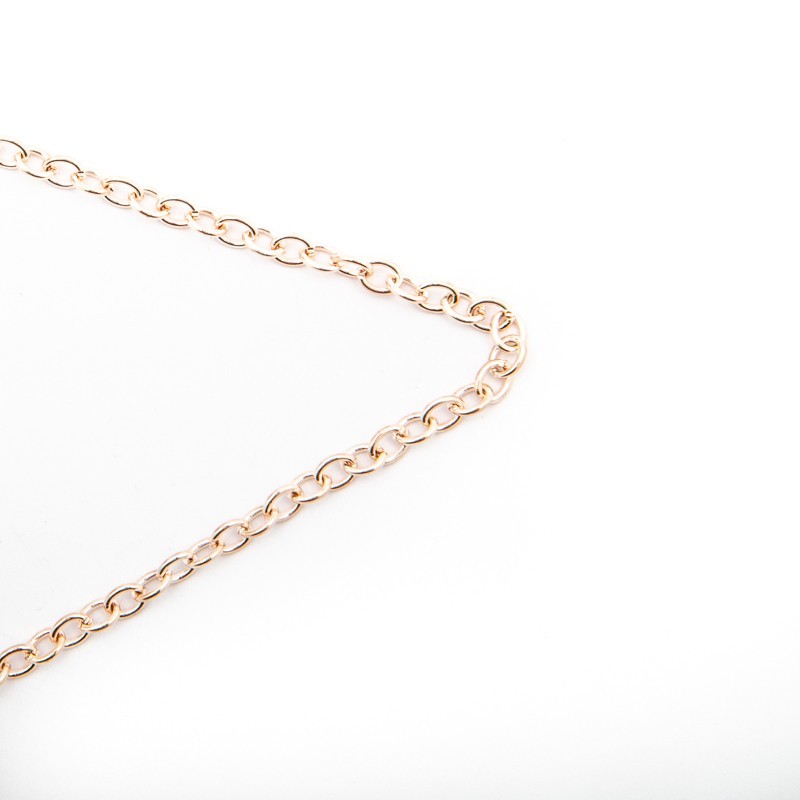 Chains / ankier 2.8x4mm / rose gold 1m LL165PG