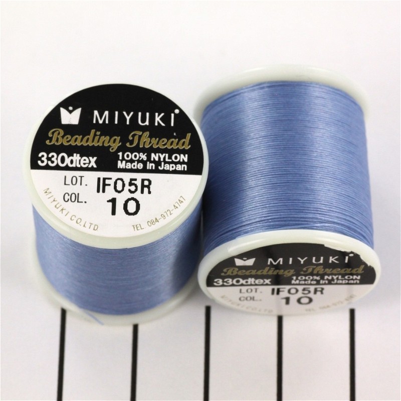 Threads Miyuki / blue / nylon / spool 50m NCMI10