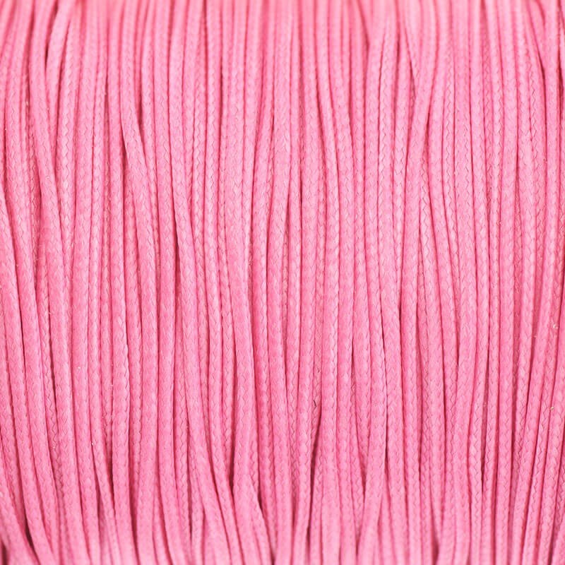 Jewelery string, braided line, juicy pink 1mm 2m PW1R19