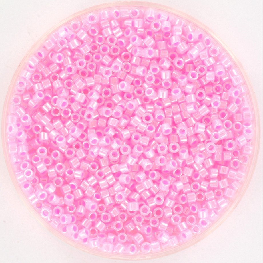 Koraliki Miyuki Delica 11/0 ceylon cotton candy pink 5g/ MIDE11-245