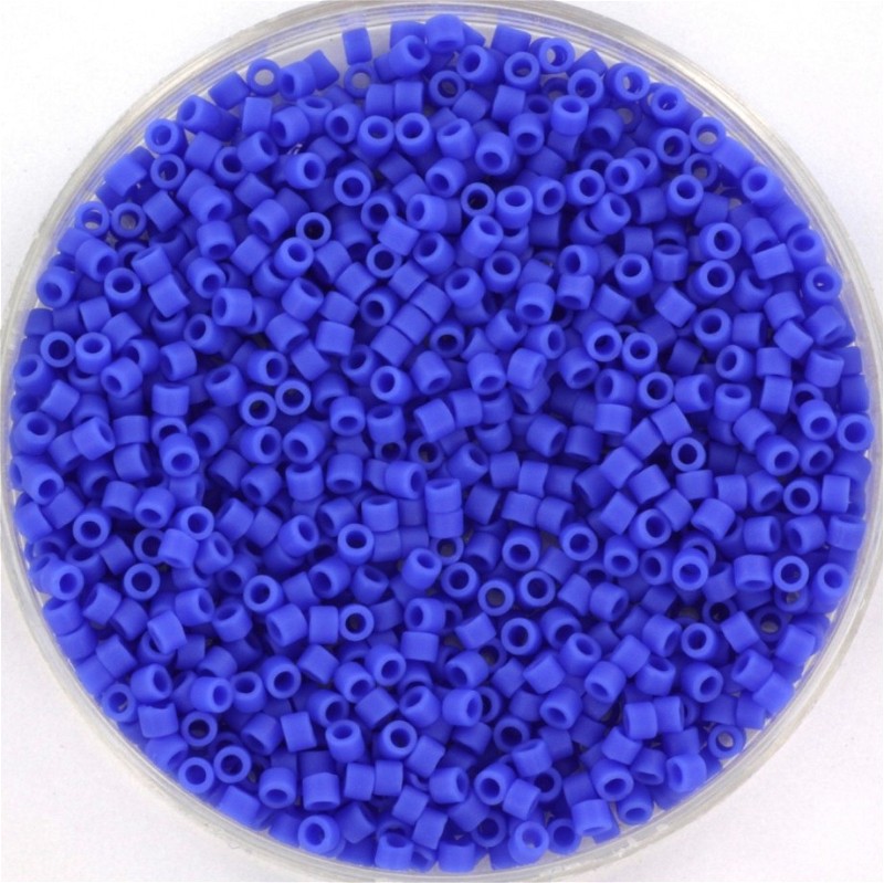 Miyuki Delica 11/0 opaque matte cyan blue 5g/ MIDE11-1588