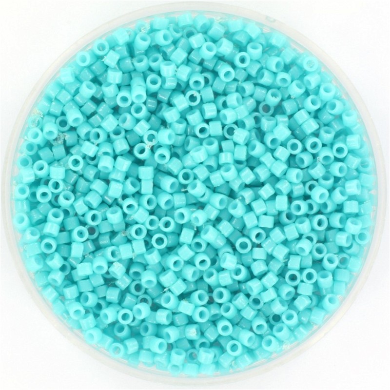 Miyuki Delica 11/0 duracoat opaque dyed underwater blue 5g/ MIDE11-2130