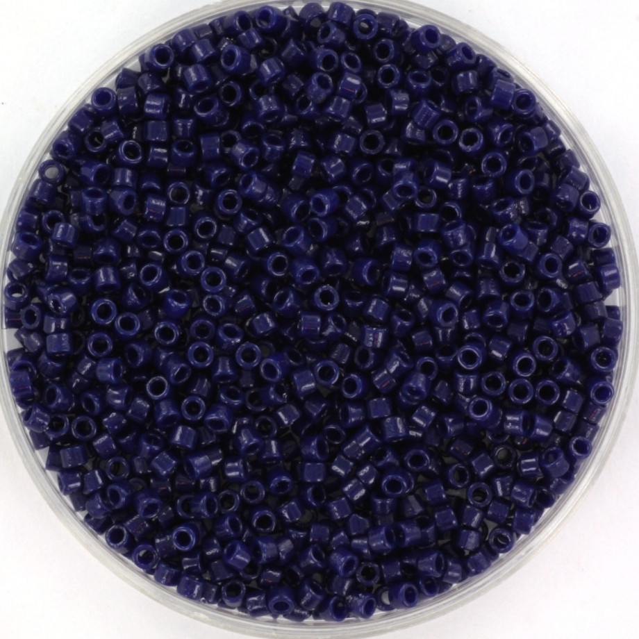Miyuki Delica 11/0 duracoat opaque dyed cobalt 5g/ MIDE11-2144