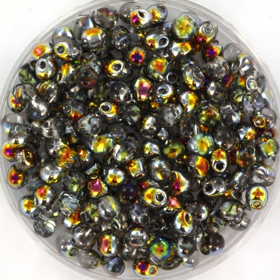 Miyuki beads / drop 3.4 mm Czech coating crystal marea 5g / MIDR34-4551