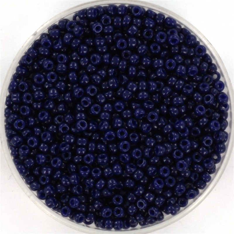 Koraliki Miyuki/ round/ rocailles 11/0 duracoat opaque dyed dark navy blue 5g/ MIRO11-4494