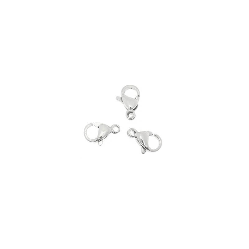 Clasps 10mm Surgical Steel 1pc ZSCH10B
