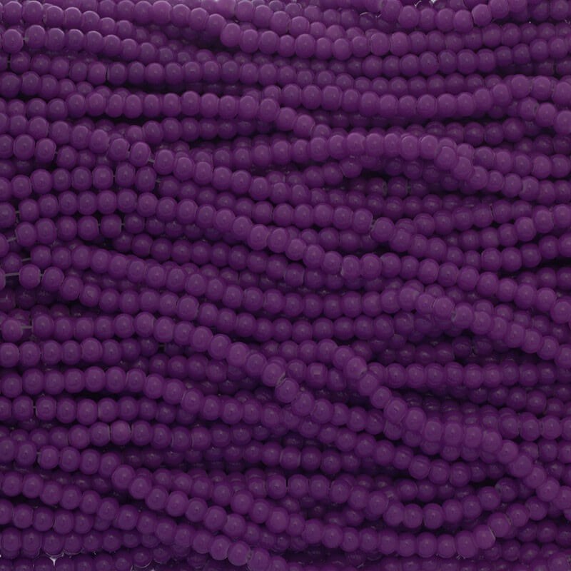 Milky beads / glass 4mm purple 210 pieces SZTP00415
