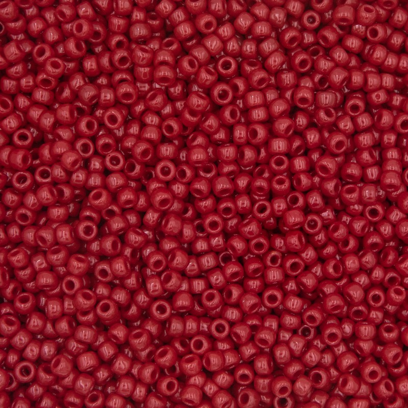 Beads Toho / round 8/0 / opaque pepper red 10g / TOTR08-45