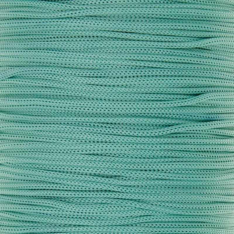 Micro macrame string / nylon / turquoise / 1mm 100m PWSH1030