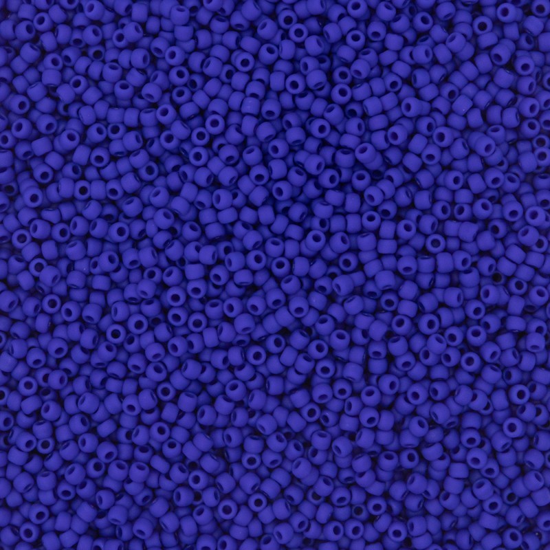 Koraliki Toho/ round 11/0 / opaque-frosted navy blue 10g/ TOTR11-48F