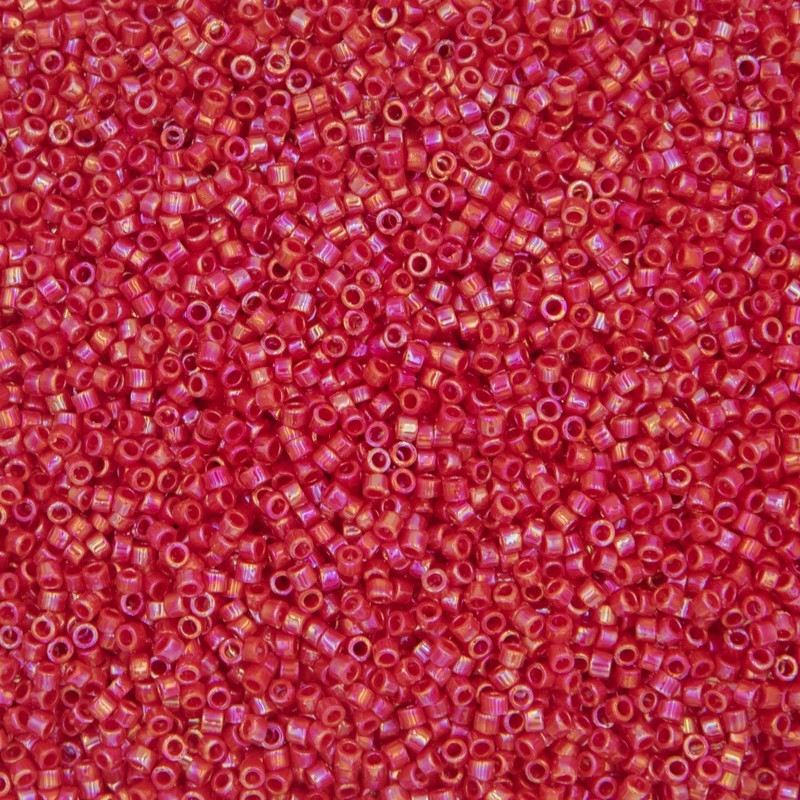 Toho beads / treasure 1 (11/0) / opaque-rainbow cherry 10g / TOTT01-405