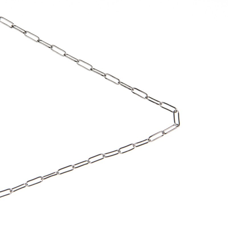Clasp chain / surgical steel 5mm / 45cm LLSCHG01