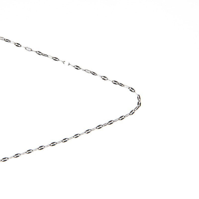 Chain with an extension clasp / surgical steel 1.8mm / 40cm LLSCHG03
