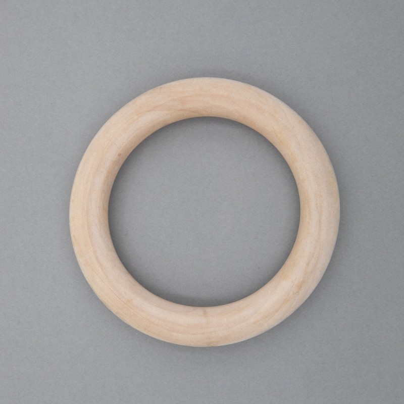 Raw wood circle 100x14.5mm 1pc DRGE46