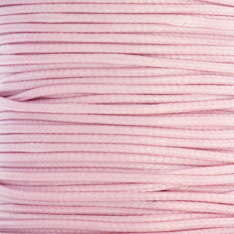 Jewelery cord 2mm light pink / polyamide / 2m PW2MM08A