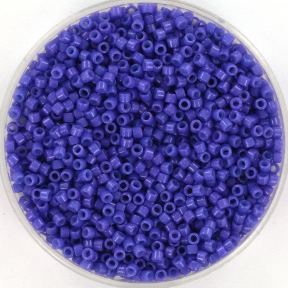 Miyuki Delica 11/0 duracoat opaque dyed indigo blue 5g/ MIDE11-2359