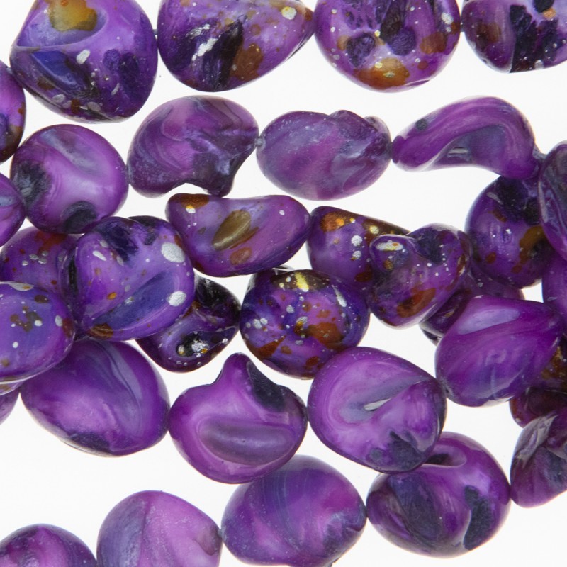 Bead / Cultured Pearl / Violet 13-24mm / 6 pcs / PASW252