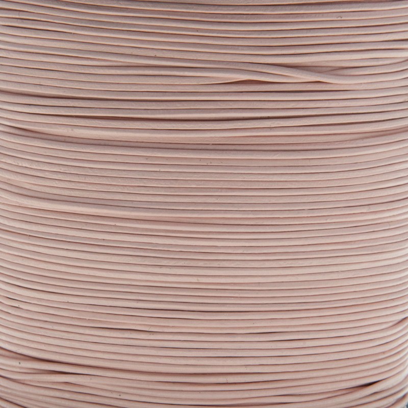 Leather strap / light pink / 1mm / 1m from a spool RZ10R03