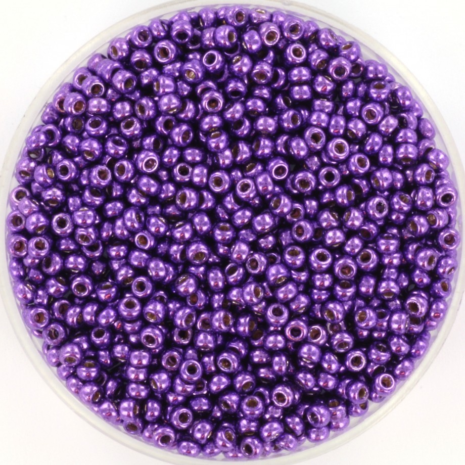 Koraliki Miyuki/ round/ rocailles 11/0 duracoat galvanized purple orchid 5g/ MIRO11-5108