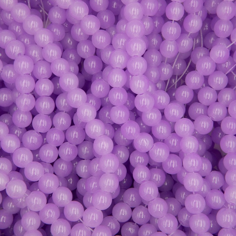Pastels / lavender beads / 8mm beads / 104 pieces SZPS0847