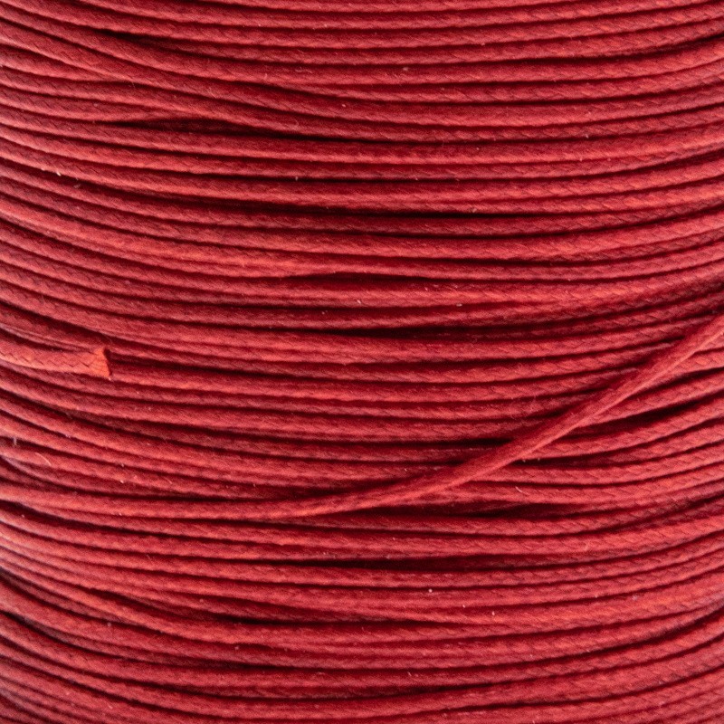 Jewelery cord 2mm / red / polyamide, braided 2m PW2MM68