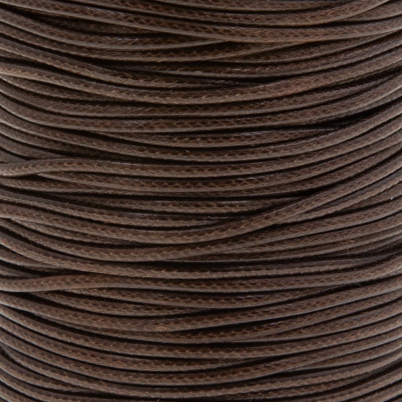 Polyester string 1.5mm / braid / chocolate / 2m / PW277