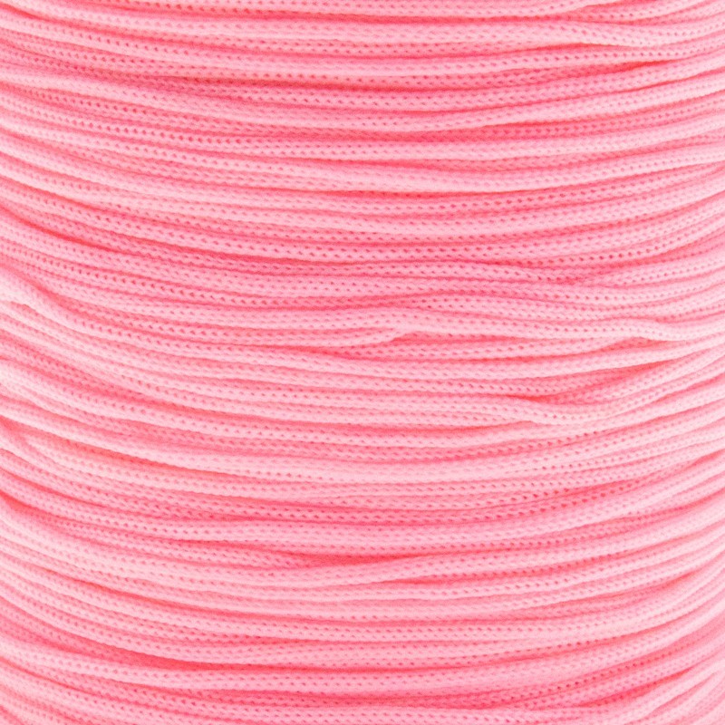 Macrame / shamballa / nylon / pink string 1mm 100m PWSH1038