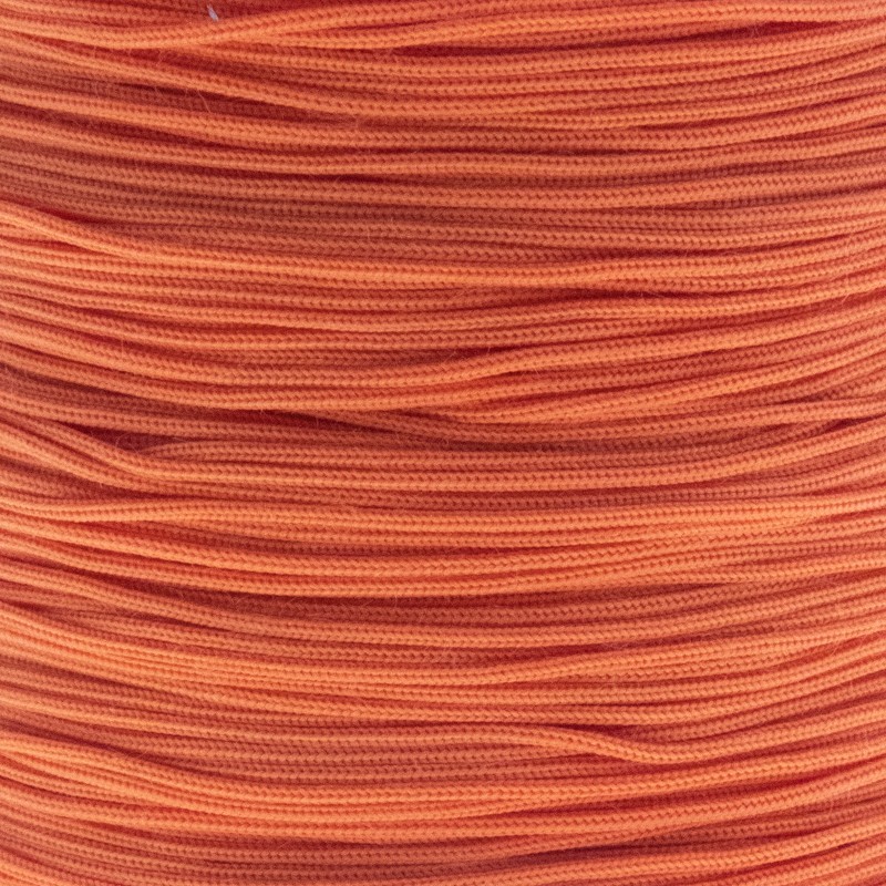 Micro macrame string / nylon / orange / 0.8mm 100m PWSH0835
