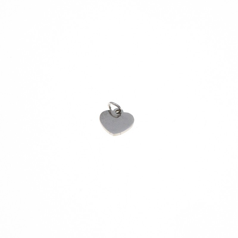 Heart pendant / surgical steel 11mm, 1 piece ASS299