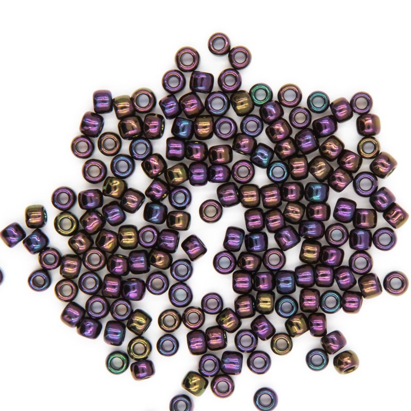 Koraliki Toho/ round 6/0 / metallic iris - purple 10g/ TOTR06-85