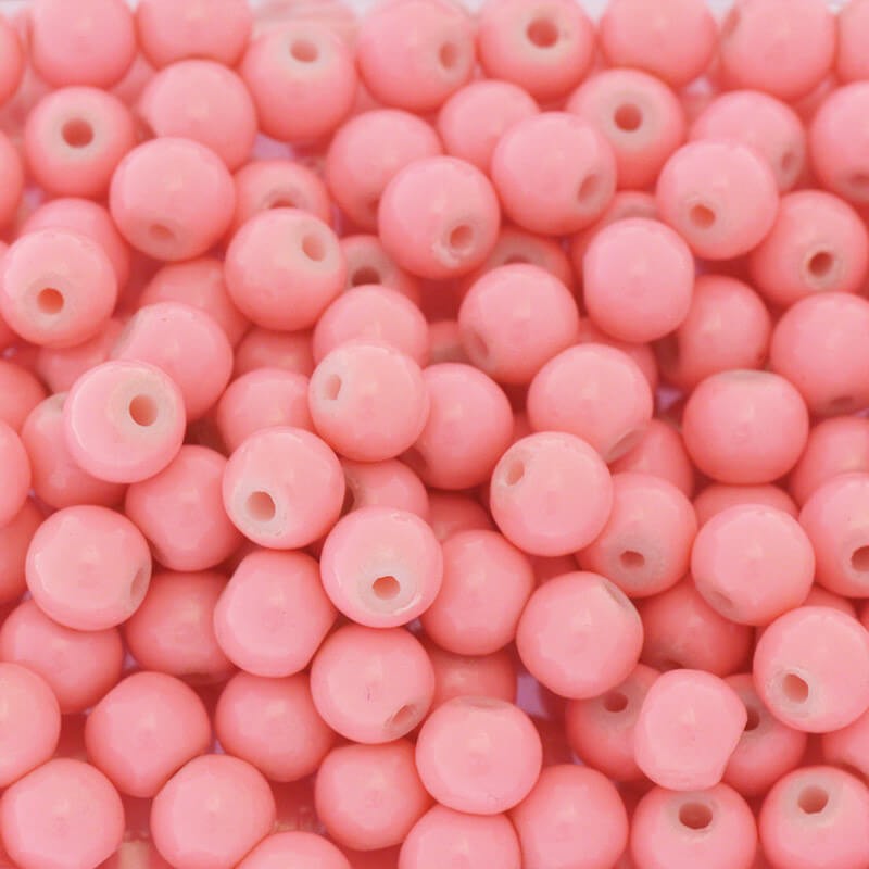 Milky beads / watermelon ice cream / 8mm balls / 108 pieces SZTP0809