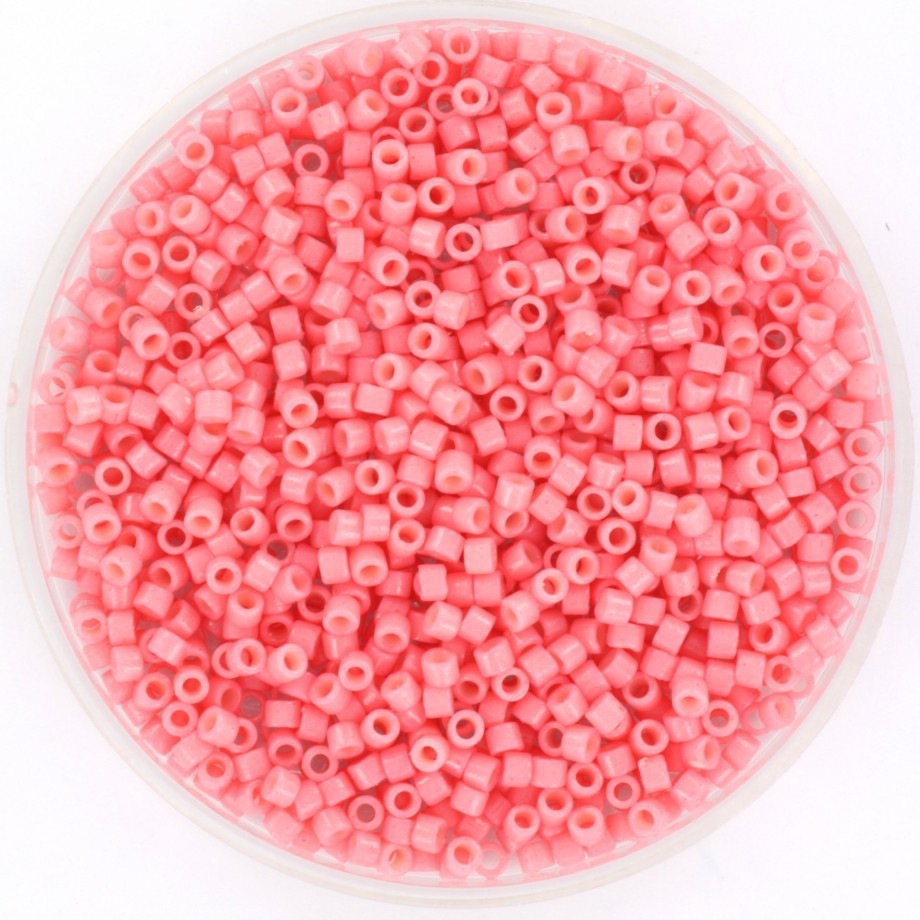 Miyuki Delica 11/0 duracoat opaque dyed guava 5g / MIDE11-2115