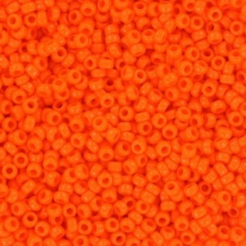 Beads Miyuki / round / rocailles 11/0 opaque orange 5g / MIRO11-406