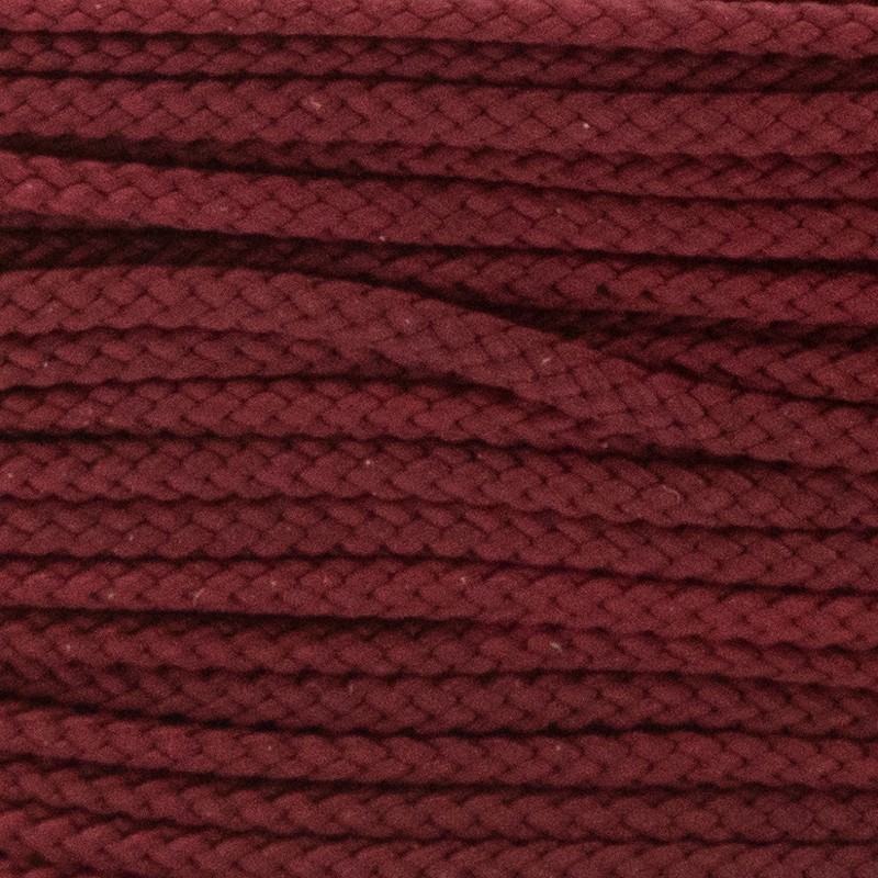 Polyester string / braid / burgundy 1mm 2m PWPP1014