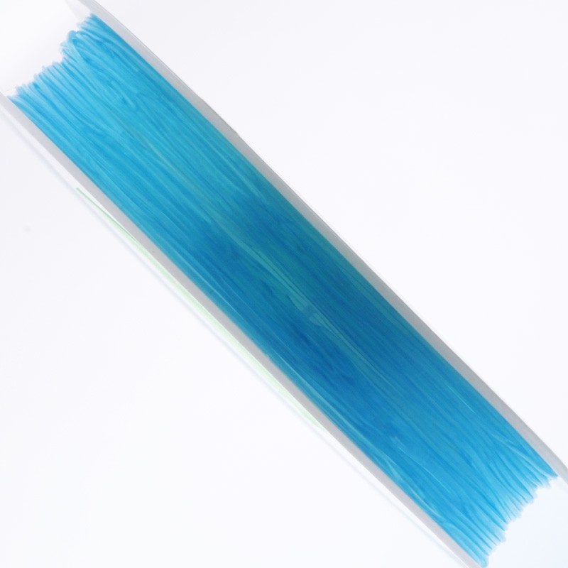 Silicone jewelry rubber 0.6mm / blue 7m GS0604A