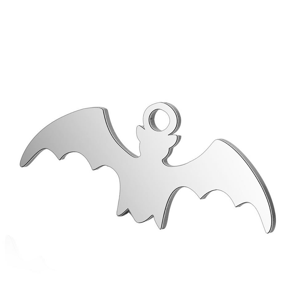 Bat pendant / surgical steel 8x18mm 1pc ASS412