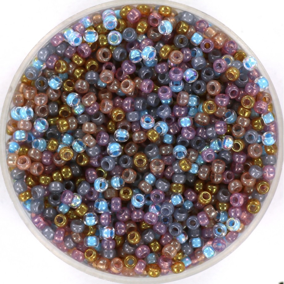 Beads Miyuki/ round/ rocailles 11/0 flower field 5g/ MIRO11-MIX112